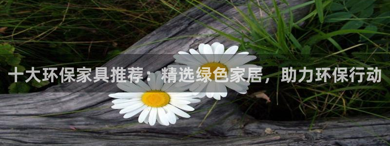 杏耀总代：十大环保家具推荐：精选绿色家居，助力环保行动