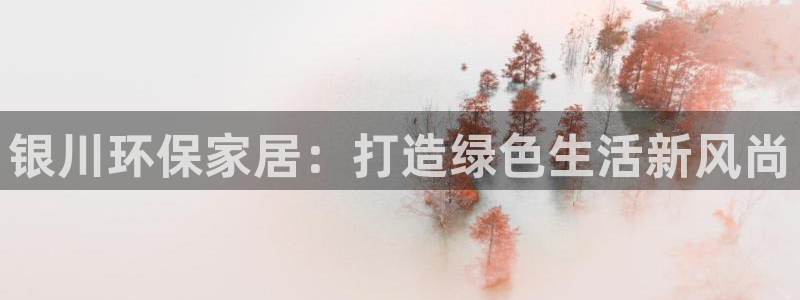 杏耀网址官网：银川环保家居：打造绿色生活新风尚