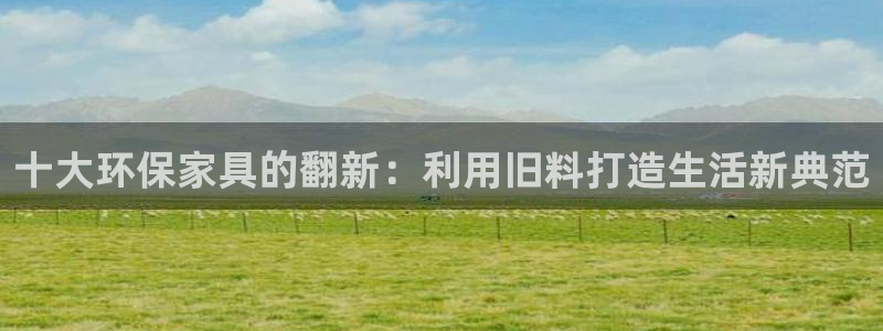 杏耀平台靠谱吗：十大环保家具的翻新：利用旧料打造生活新典范